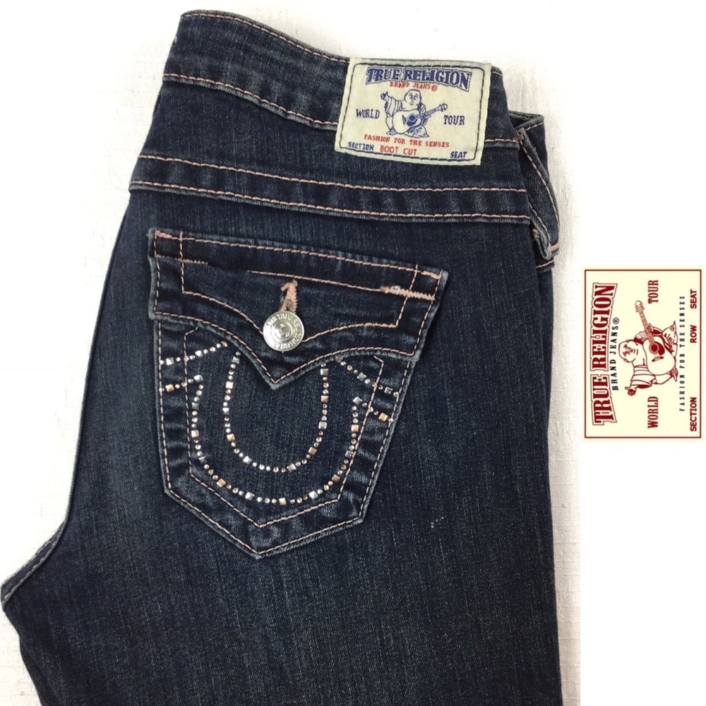 TRUE RELIGION World Tour Julie Skinny Leg Jeans